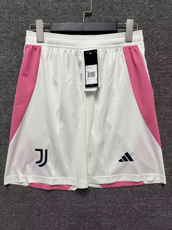 AAA Quality Juventus 24/25 Away White Soccer Shorts